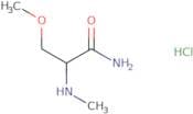 (2S)-3-Methoxy-2-(methylamino)propanamide hydrochloride