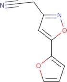 2-[5-(Furan-2-yl)-1,2-oxazol-3-yl]acetonitrile
