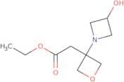 Ethyl 2-[3-(3-hydroxyazetidin-1-yl)oxetan-3-yl]acetate