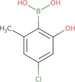 4-Chloro-2-hydroxy-6-methylphenylboronic acid
