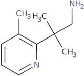 2-Methyl-2-(3-methylpyridin-2-yl)propan-1-amine