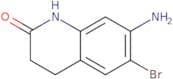 7-Amino-6-bromo-1,2,3,4-tetrahydroquinolin-2-one