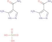 3-Amino-4-carbamoylpyrazole hemisulfate