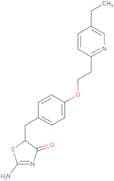 2-Amino-5-[[4-[2-(5-ethyl-2-pyridinyl)ethoxy]phenyl]methyl]-4(5H)-thiazolone