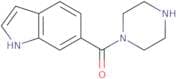 6-[(Piperazin-1-yl)carbonyl]-1H-indole