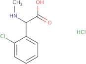 2-(2-Chlorophenyl)-2-(methylamino)acetic acid hydrochloride