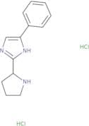 4-Phenyl-2-(pyrrolidin-2-yl)-1H-imidazole dihydrochloride