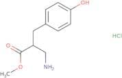 Methyl 3-amino-2-[(4-hydroxyphenyl)methyl]propanoate hydrochloride