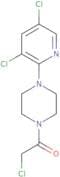 2-Chloro-1-[4-(3,5-dichloropyridin-2-yl)piperazin-1-yl]ethan-1-one