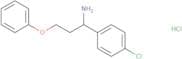 1-(1-Amino-3-phenoxypropyl)-4-chlorobenzene hydrochloride