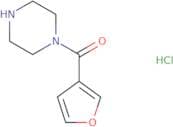 1-(Furan-3-carbonyl)piperazine hydrochloride