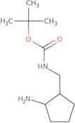 tert-Butyl N-[(2-aminocyclopentyl)methyl]carbamate
