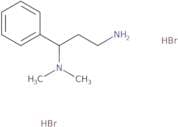 (3-Amino-1-phenylpropyl)dimethylamine dihydrobromide