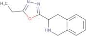 3-(5-Ethyl-1,3,4-oxadiazol-2-yl)-1,2,3,4-tetrahydroisoquinoline