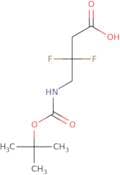 4-{[(tert-butoxy)carbonyl]amino}-3,3-difluorobutanoic acid