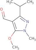 5-Methoxy-1-methyl-3-(propan-2-yl)-1H-pyrazole-4-carbaldehyde