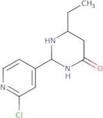 2-(2-Chloropyridin-4-yl)-6-ethyl-3,4-dihydropyrimidin-4-one