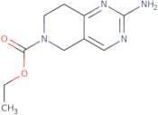 Ethyl 2-amino-5H,6H,7H,8H-pyrido[4,3-d]pyrimidine-6-carboxylate