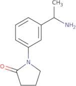 1-[3-(1-Aminoethyl)phenyl]pyrrolidin-2-one