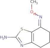 7-(Methoxyimino)-4,5,6,7-tetrahydro-1,3-benzothiazol-2-amine