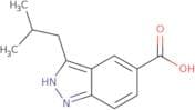 3-(2-Methylpropyl)-1H-indazole-5-carboxylic acid