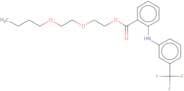 [(2-Butoxyethoxy)ethyl] 2-[(trifluoromethyl)phenylamino]benzoate