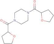 1,4-Bis[(tetrahydro-2-furanyl)carbonyl]-piperazine