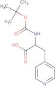 2-{[(tert-Butoxy)carbonyl]amino}-3-(pyridin-4-yl)propanoic acid