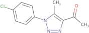1-[1-(4-Chlorophenyl)-5-methyl-1H-1,2,3-triazol-4-yl]ethan-1-one