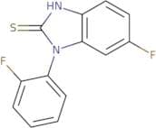 6-Fluoro-1-(2-fluorophenyl)-1H-1,3-benzodiazole-2-thiol