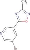 3-Bromo-5-(3-methyl-1,2,4-oxadiazol-5-yl)pyridine