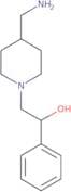 2-[4-(Aminomethyl)piperidin-1-yl]-1-phenylethan-1-ol
