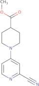 Methyl 1-(2-cyanopyridin-4-yl)piperidine-4-carboxylate