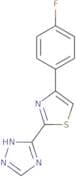 3-[4-(4-Fluorophenyl)-1,3-thiazol-2-yl]-4H-1,2,4-triazole