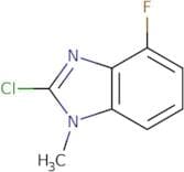 2-Chloro-4-fluoro-1-methyl-1H-1,3-benzodiazole