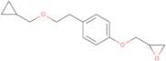 2-[[4-[2-(Cyclopropylmethoxy)ethyl]phenoxy]methyl]oxirane