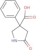 5-Oxo-3-phenylpyrrolidine-3-carboxylic acid