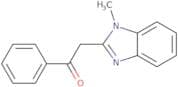 2-(1-Methyl-1H-1,3-benzodiazol-2-yl)-1-phenylethan-1-one