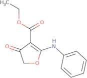 Ethyl 2-anilino-4-oxo-4,5-dihydro-3-furancarboxylate