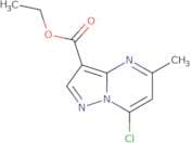 ethyl 7-chloro-5-methylpyrazolo[1,5-a]pyrimidine-3-carboxylate