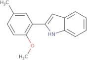 2-(2-Methoxy-5-methylphenyl)-1H-indole