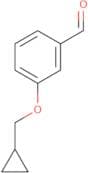 3-(Cyclopropylmethoxy)benzaldehyde