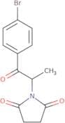 1-[1-(4-Bromophenyl)-1-oxopropan-2-yl]pyrrolidine-2,5-dione