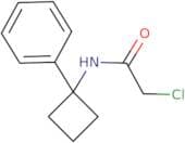 2-Chloro-N-(1-phenylcyclobutyl)acetamide