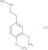 3,4-Dimethoxy-N-methyl-benzeneethanamine hydrochloride