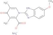 1,4-Dihydro-1-(5-methoxy-1H-benzimidazol-2-yl)-3,5-dimethyl-4-oxo-2-pyridinecarboxylic acid ammoni…