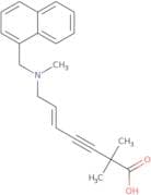 (5E)-2,2-Dimethyl-7-[methyl(1-naphthalenylmethyl)amino]-5-hepten-3-ynoic acid