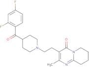 3-[2-[4-(2,4-Difluorobenzoyl)piperidin-1-yl]ethyl]-2-methyl-6,7,8,9-tetrahydro-pyrido[1,2-a]pyrimi…