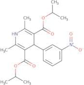 (RS)-Di-isopropyl 1,4-dihydro-2,6-dimethyl-4-(3-nitrophenyl)pyridine-3,5-dicarboxylate