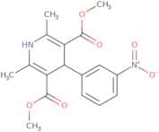 1,4-Dihydro-2,6-dimethyl-4-(3-nitrophenyl)-3.5-pyridinecarboxylic acid dimethyl ester